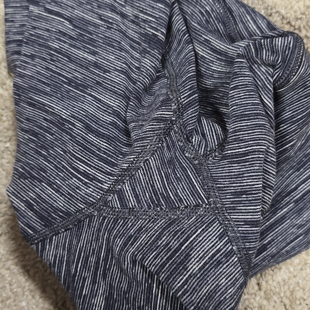 EUC 💎 Lululemon Wunder Under Crop (Hi-Rise) *21"Wee Are From Space Black Slate - Picture 6 of 6